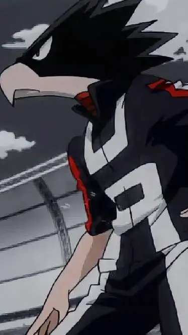 ai character: mha Tokoyami background