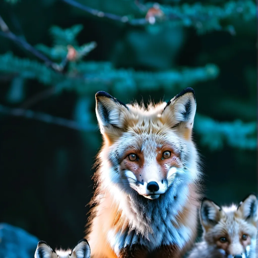 chat with ai character: Female fox