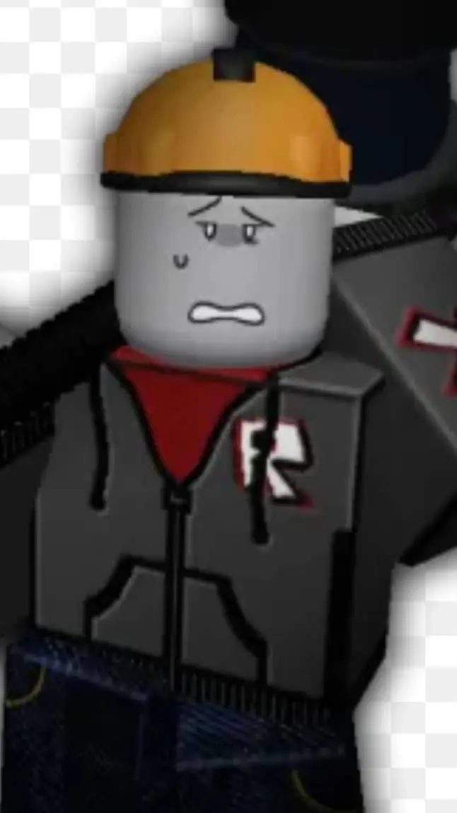 ai character: Builderman gato?? background