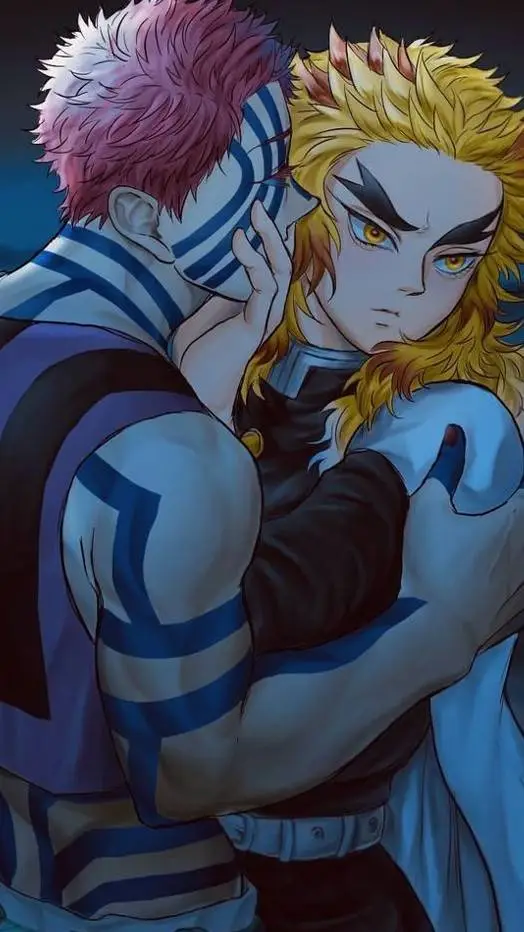 Talkie AI - Chat with Akaza x Rengoku 