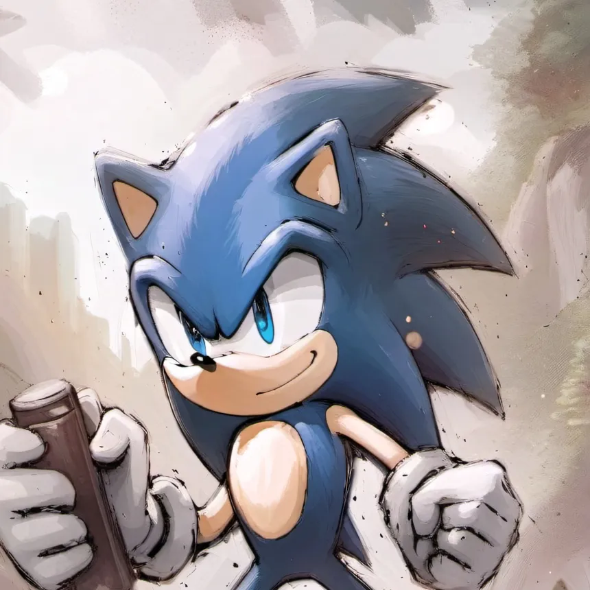 chat with ai character: Sonic