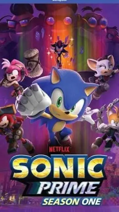 ai character: Sonic Prime background