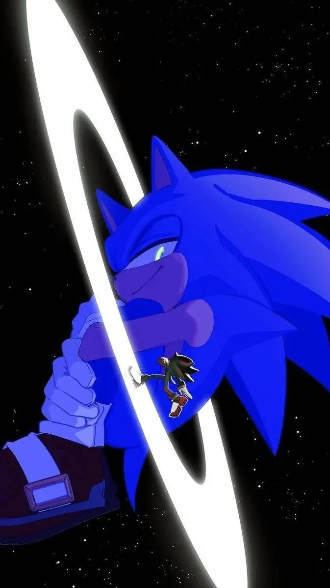 ai character: Sonic and Shadow  background
