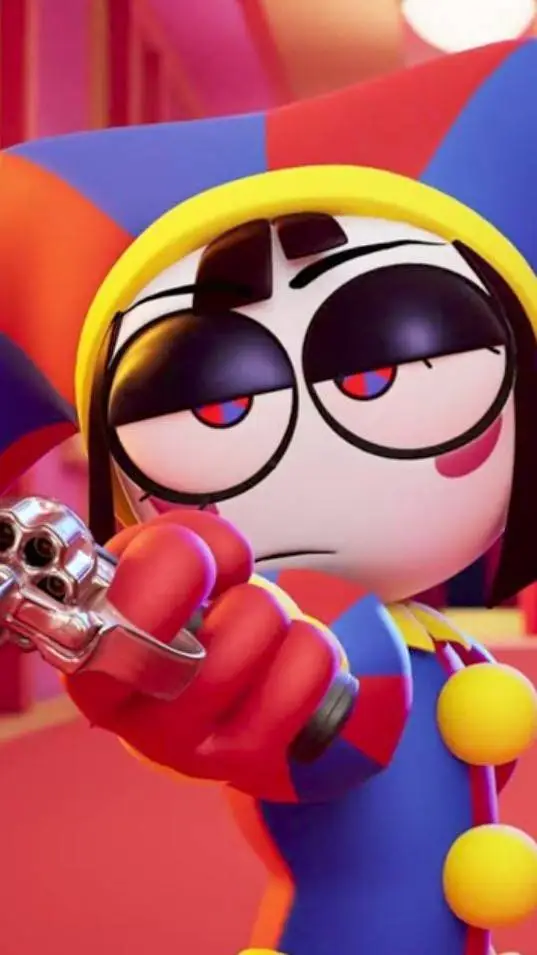 ai character: Jax changed pomni background