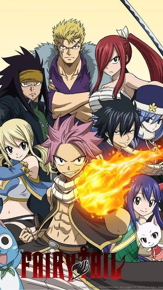 ai character: Fairy tail background