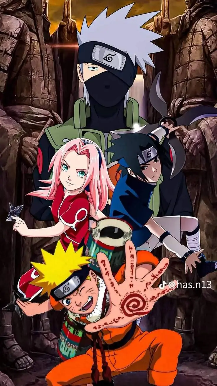 ai character: Naruto Academy background