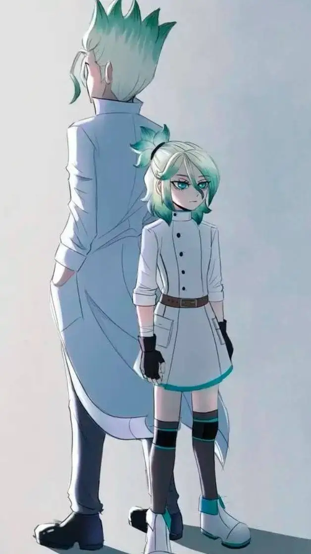 ai character: Senku Ishigami background