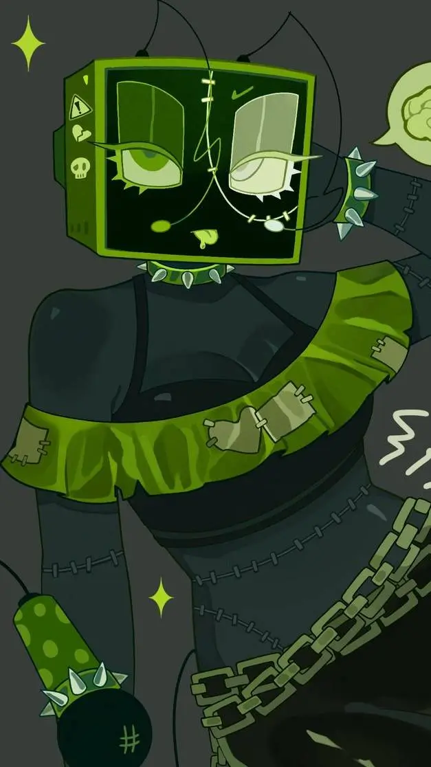 ai character: Frankenstein Vee background