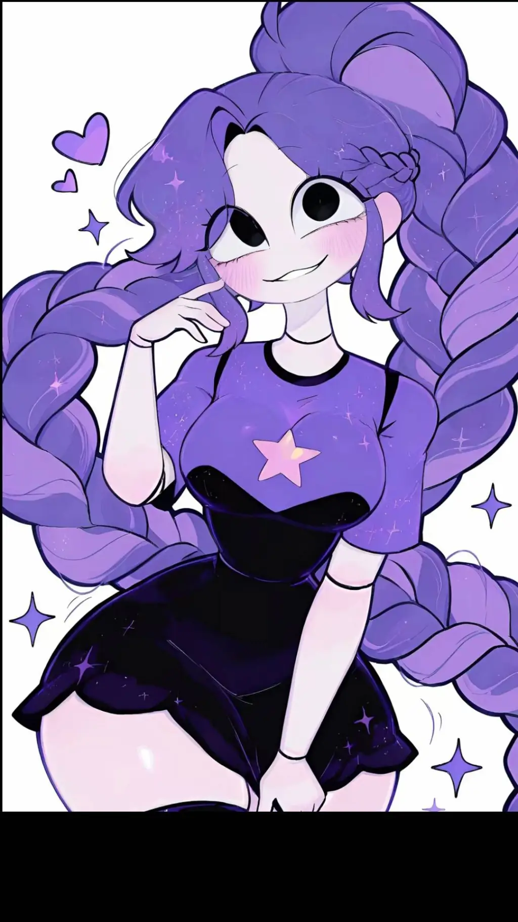 ai character: Lili braits  background