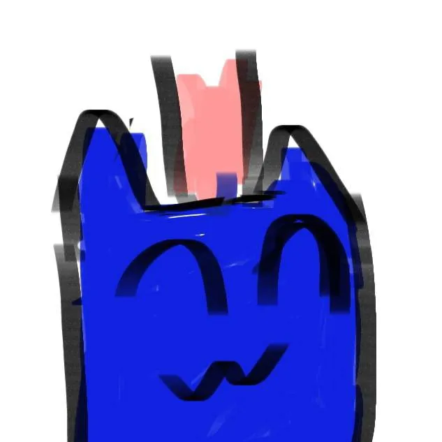 chat with ai character: blue cat