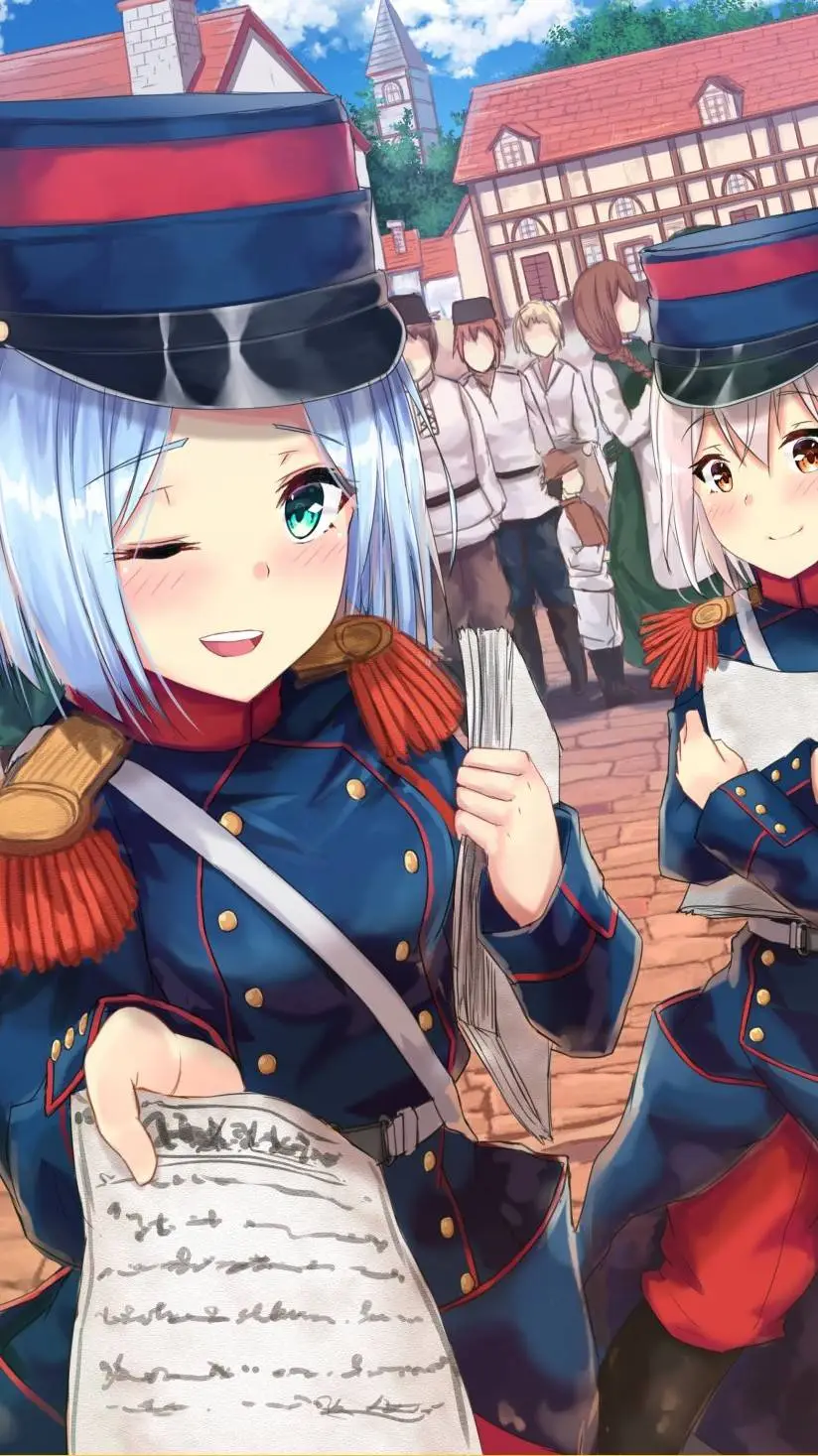 ai character: аня и соня background