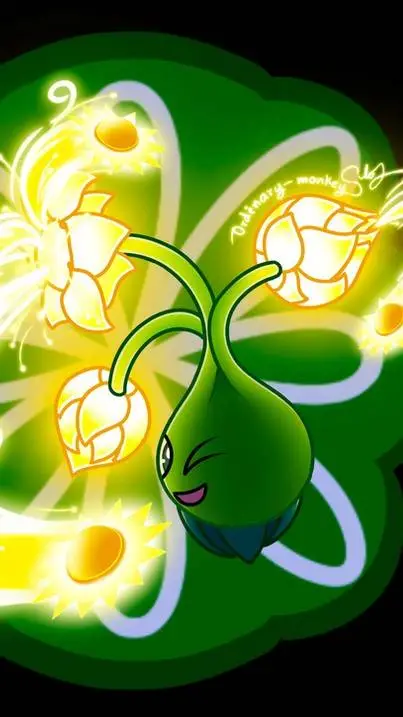 ai character: Golden blossom 🌼 background
