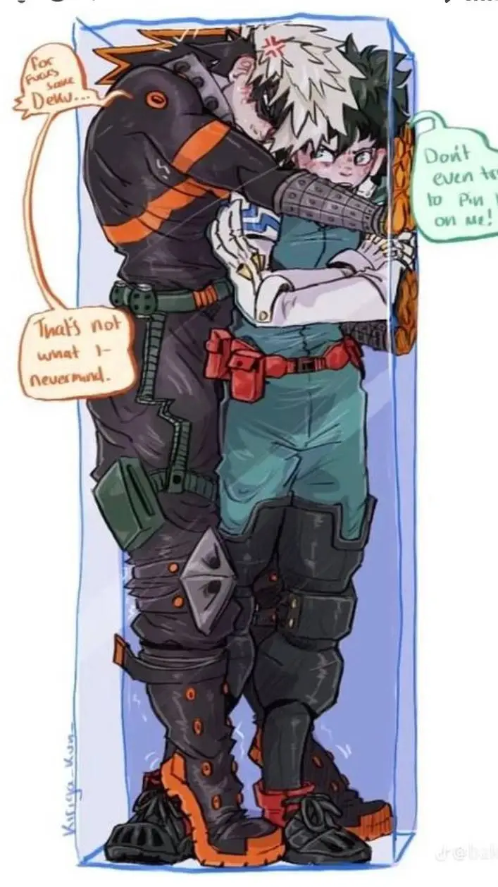 ai character: baku deku background