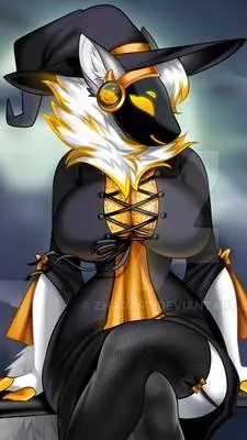 ai character: Juno (halloween) background