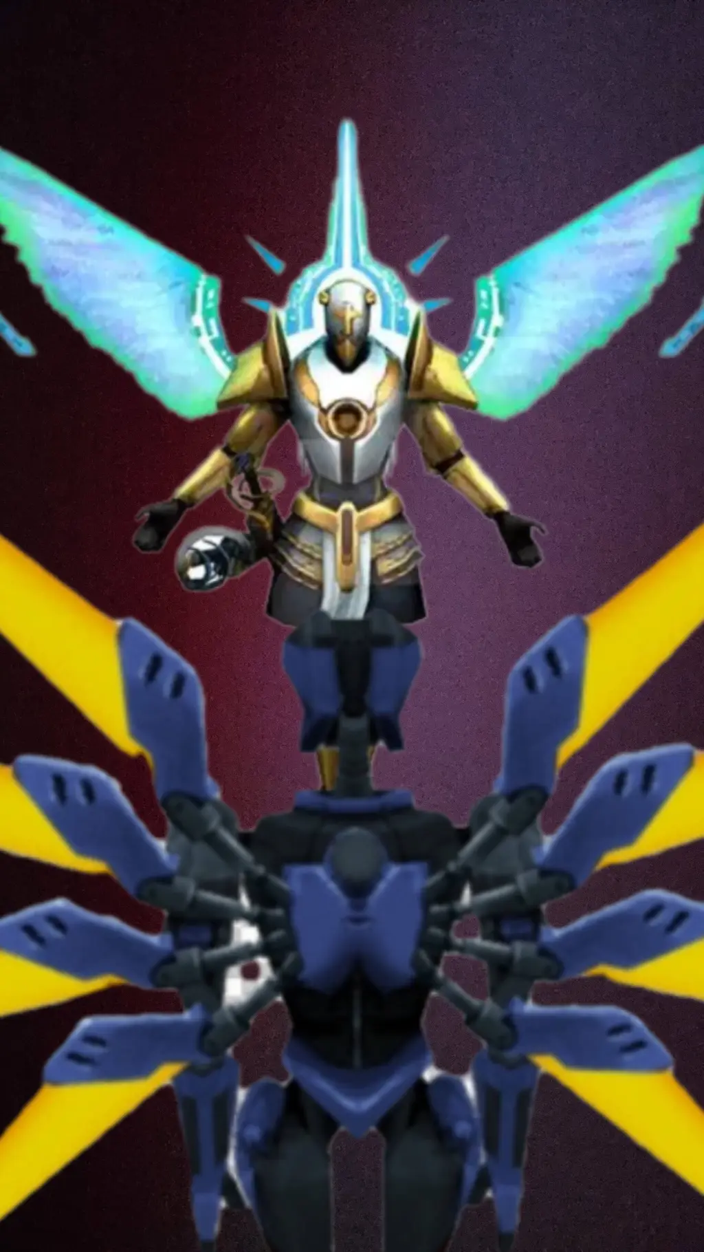 ai character: V1 vs Gabriel background