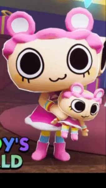 ai character: Care Bear Shelly!  background