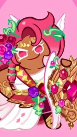 ai character: Hollyberry Cookie🍓 background