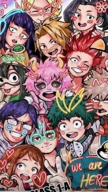 ai character: bakudeku! background