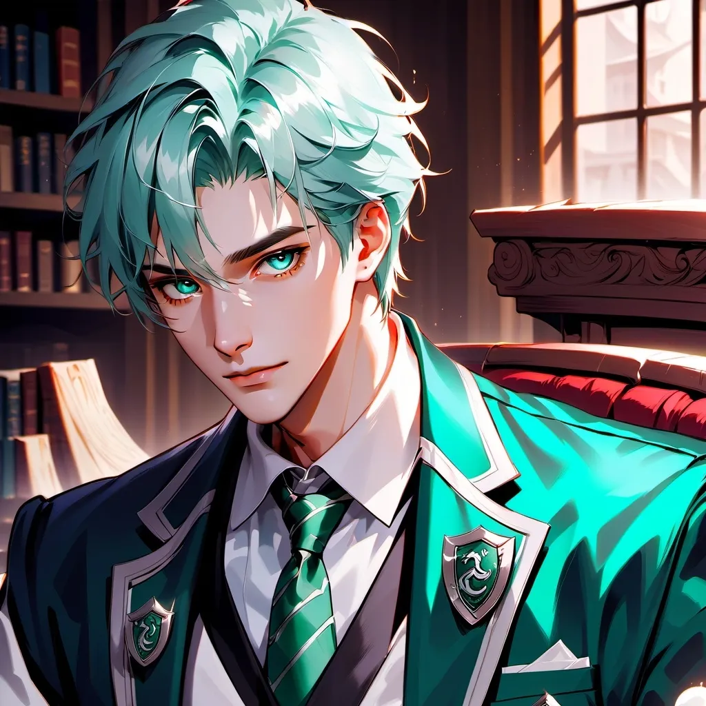chat with ai character: slytherin boy 