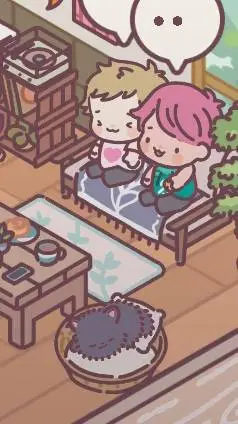 ai character: una pareja :> background