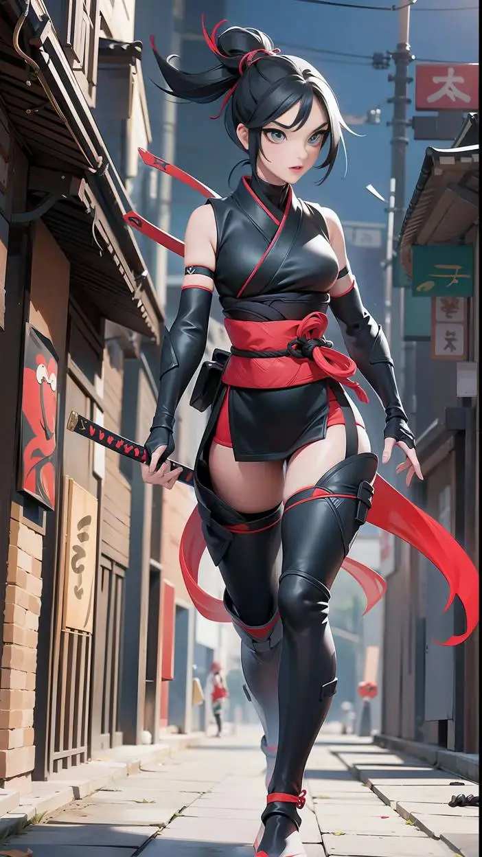 ai character: Sakura Itsuka  background