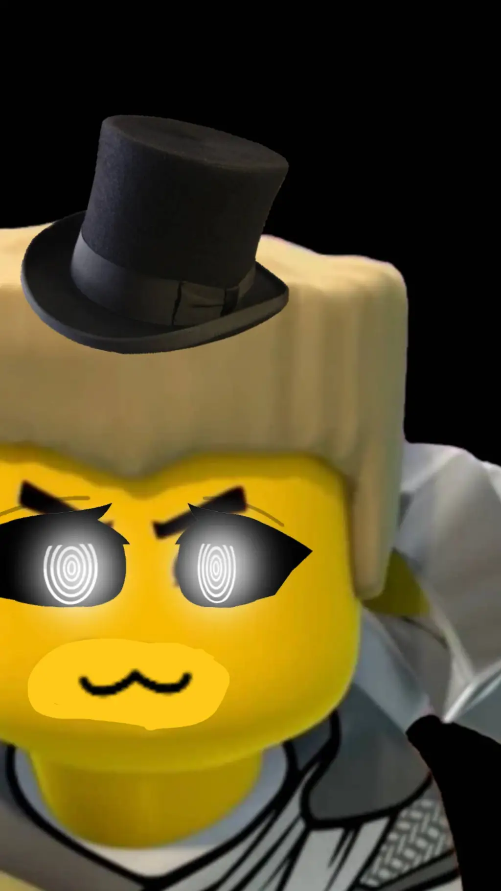 ai character: doctor  Evil Zane background