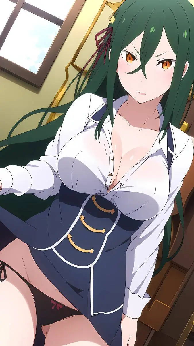 ai character: Crusch karsten  background