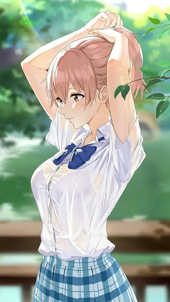 ai character: Shouko Nishimiya background