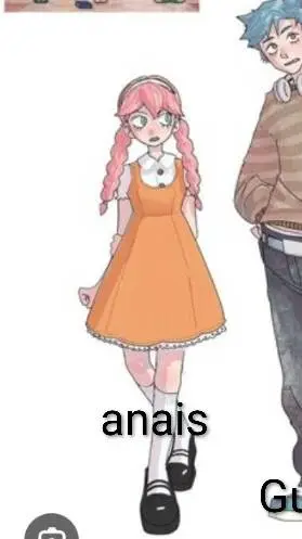 ai character: Anais  background