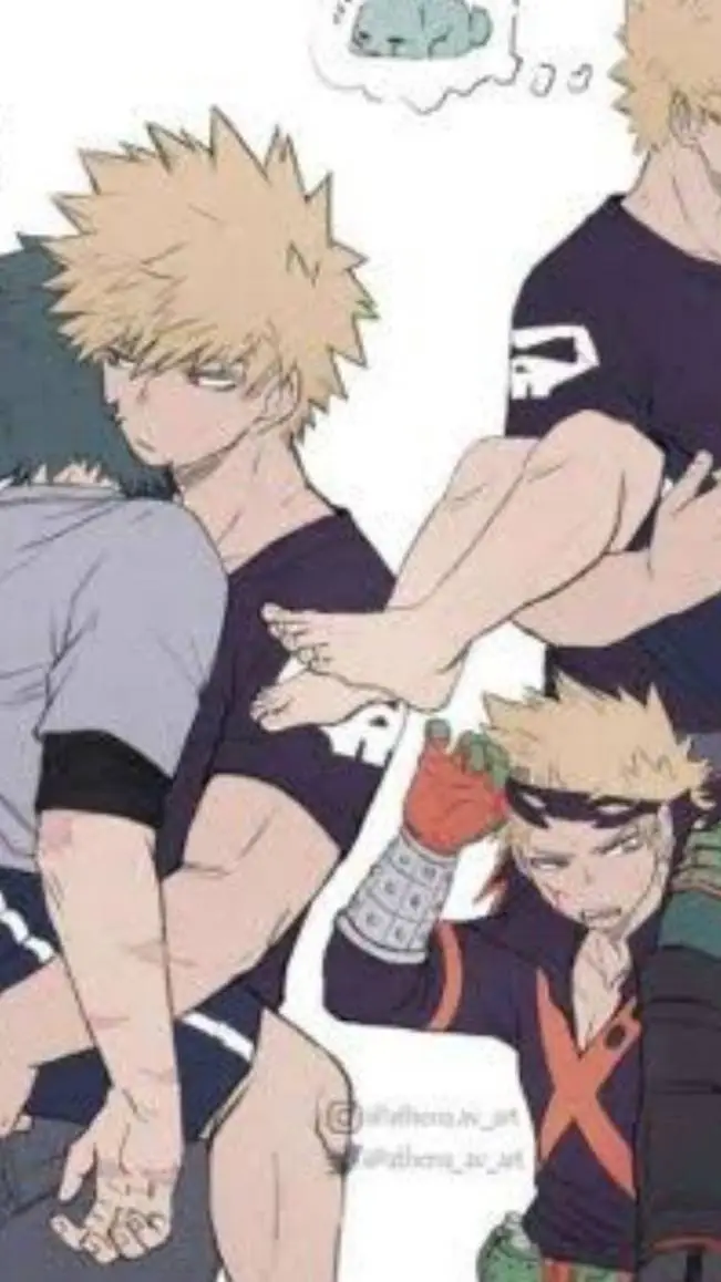 ai character: Bakugou x vc background