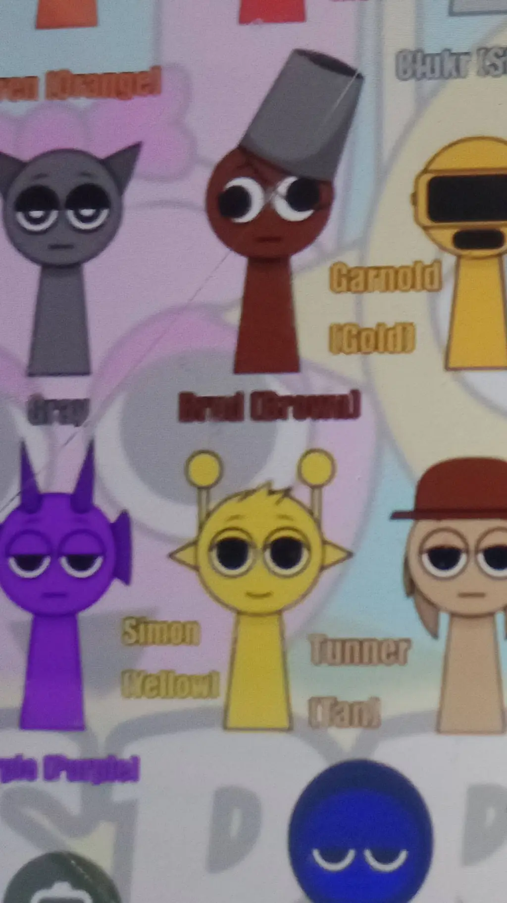 ai character: sprunki pool background