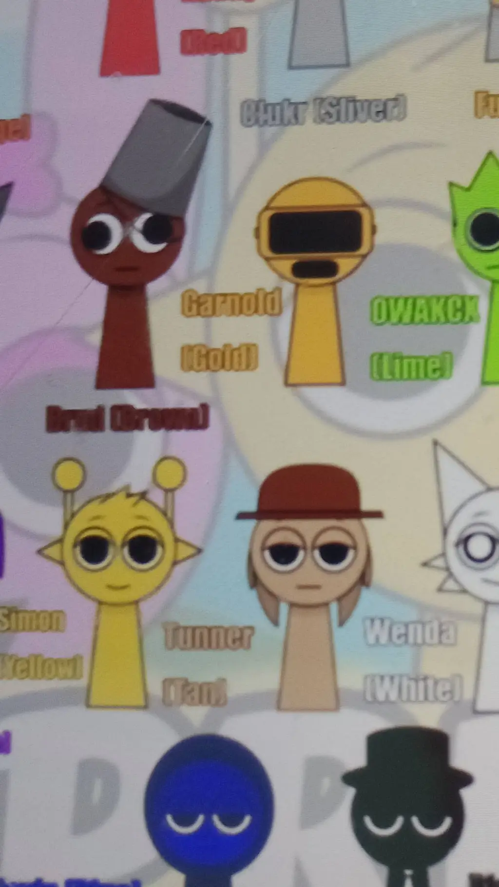 ai character: sprunki Hangry background