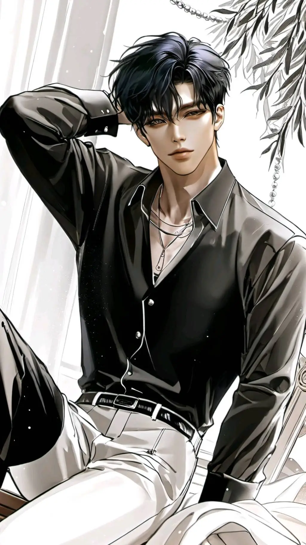 ai character: Lucas background