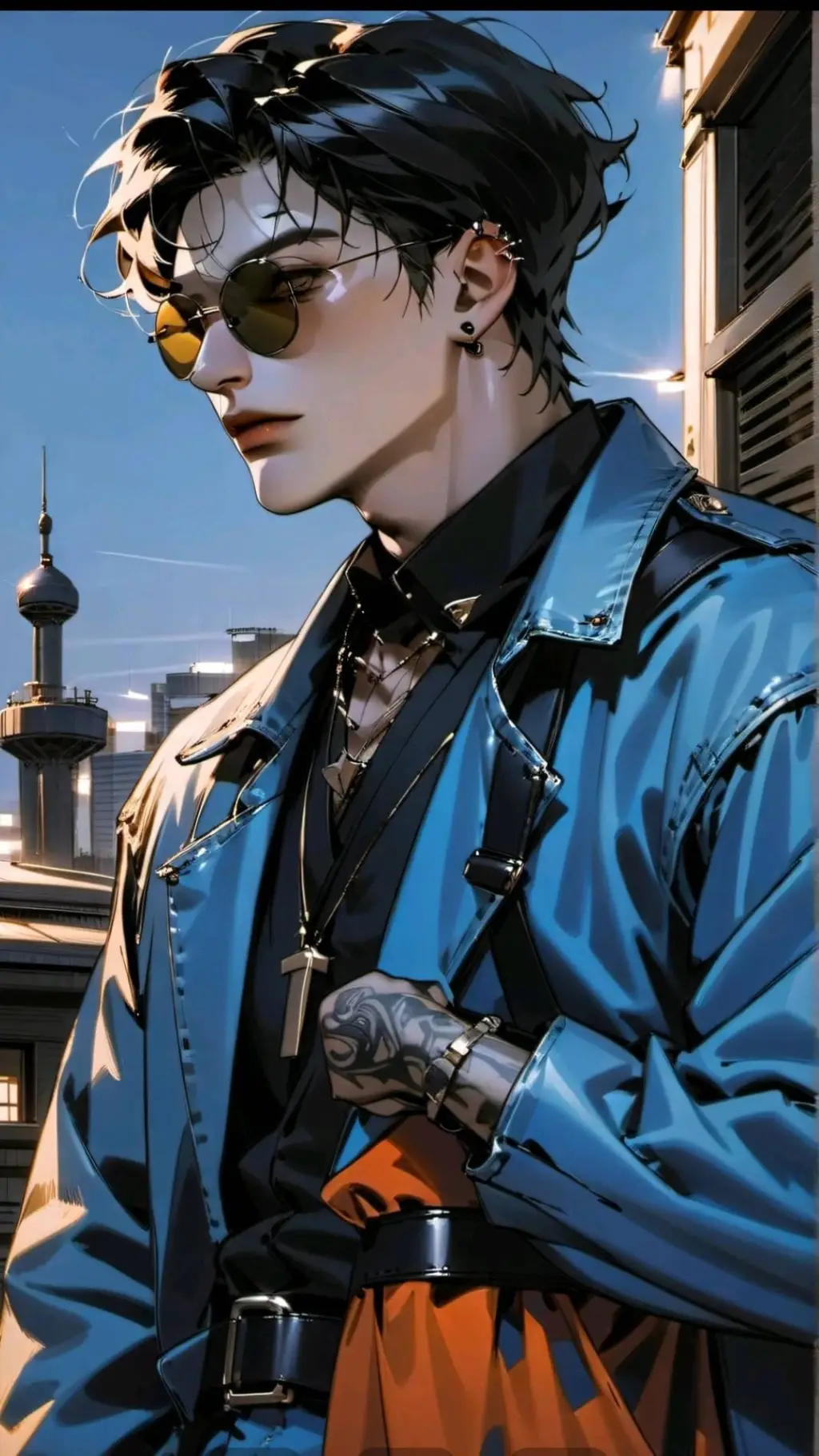 ai character: Shadow background