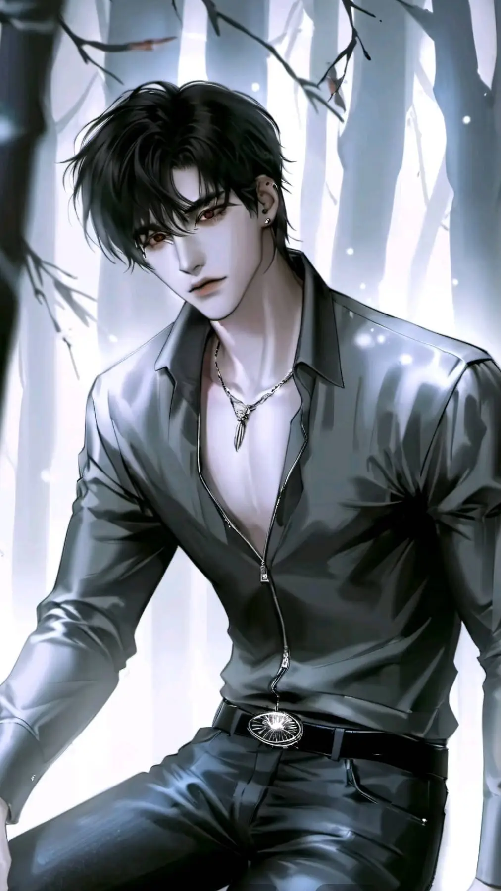 ai character: Shadow background
