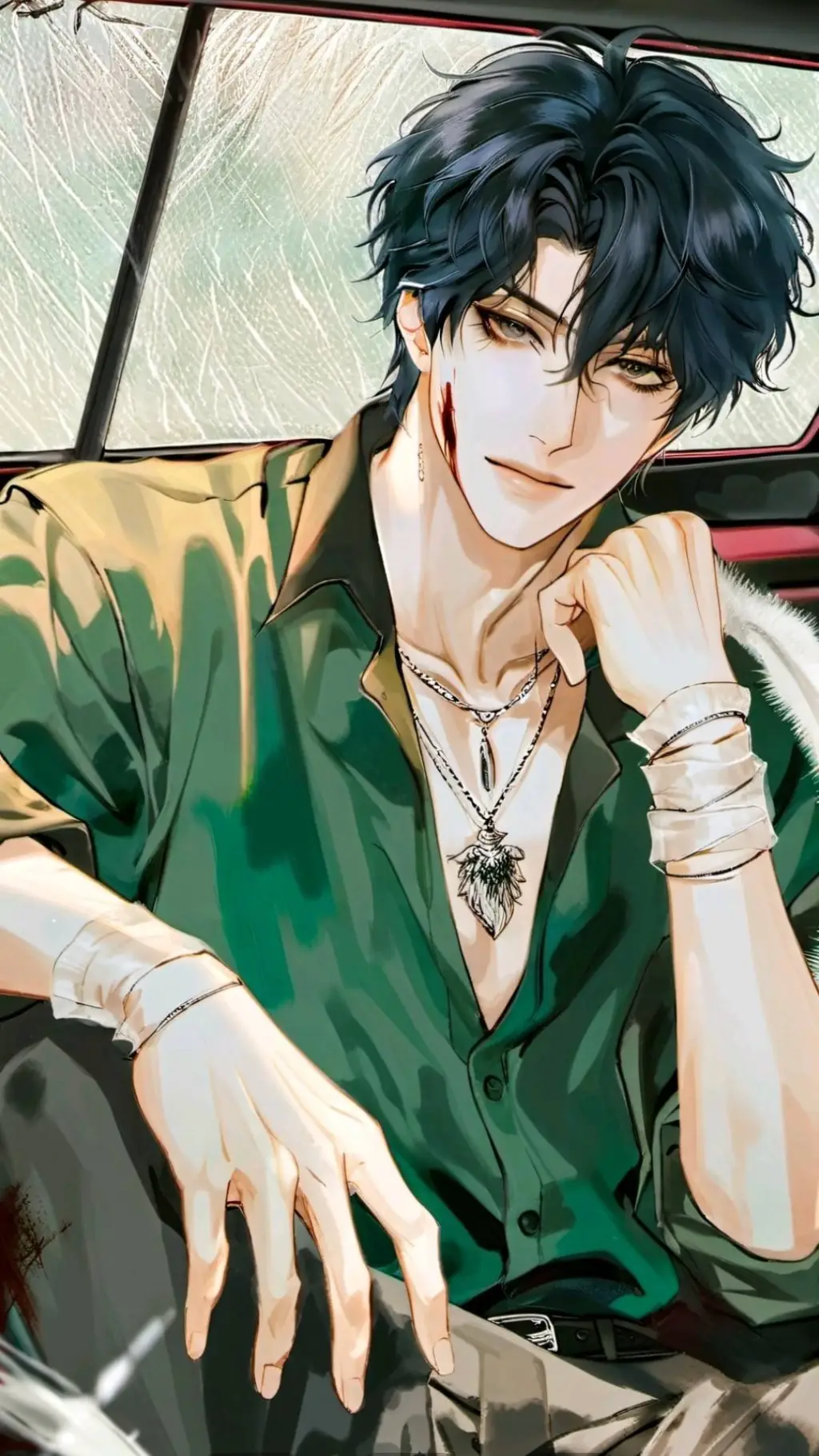 ai character: Konrad background