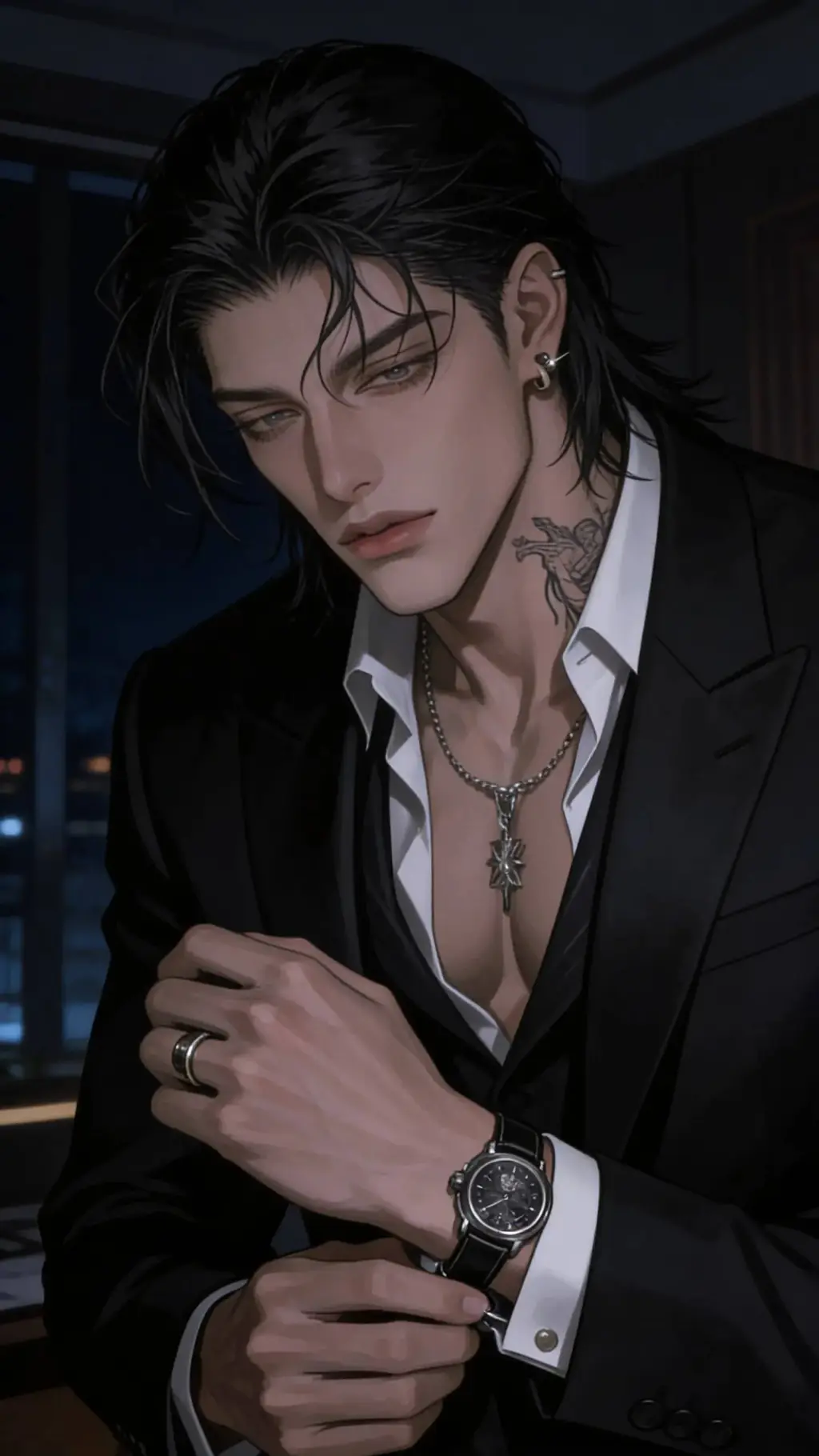 ai character: Mason  background