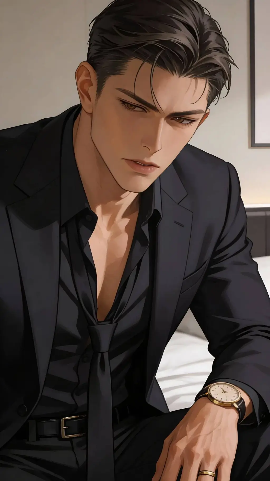 ai character: Lawrence  background