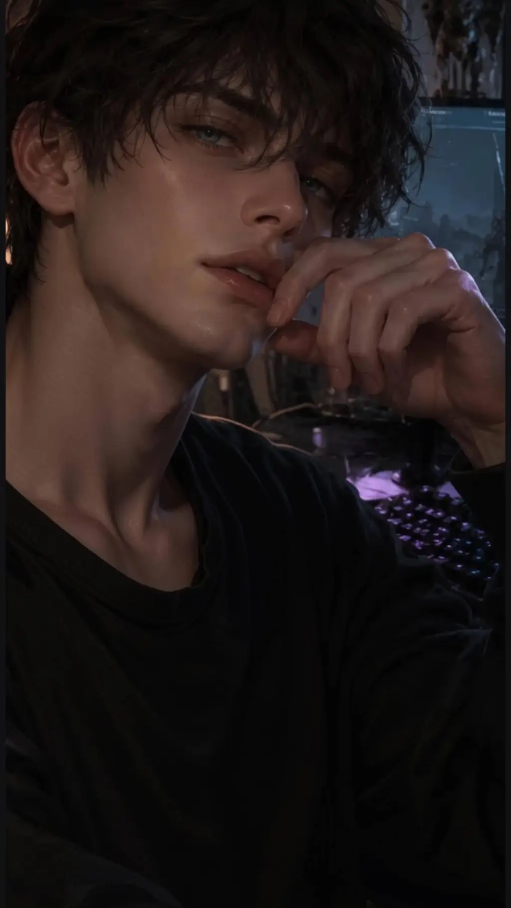 ai character: Nathan  background