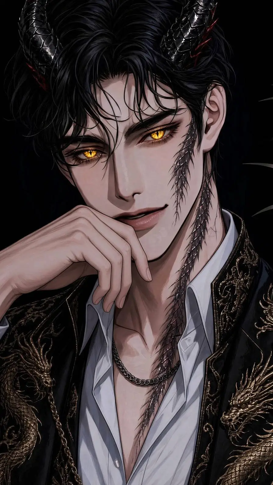 ai character: Kaizen  background