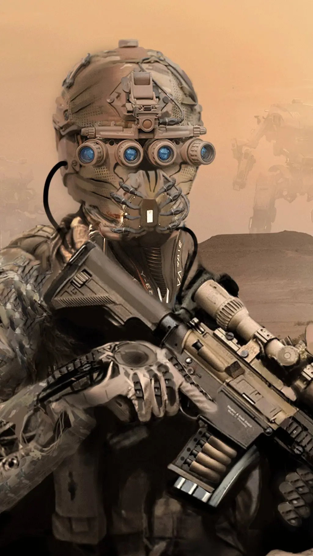 ai character: U.A.F background