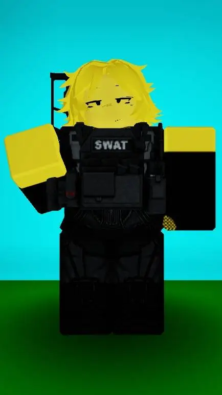 ai character: swat noob girl background