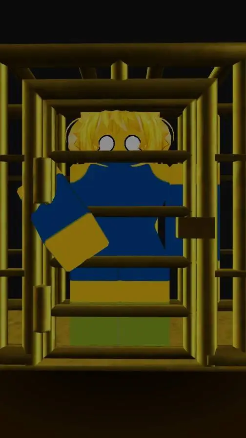ai character: trapped noob girl  background