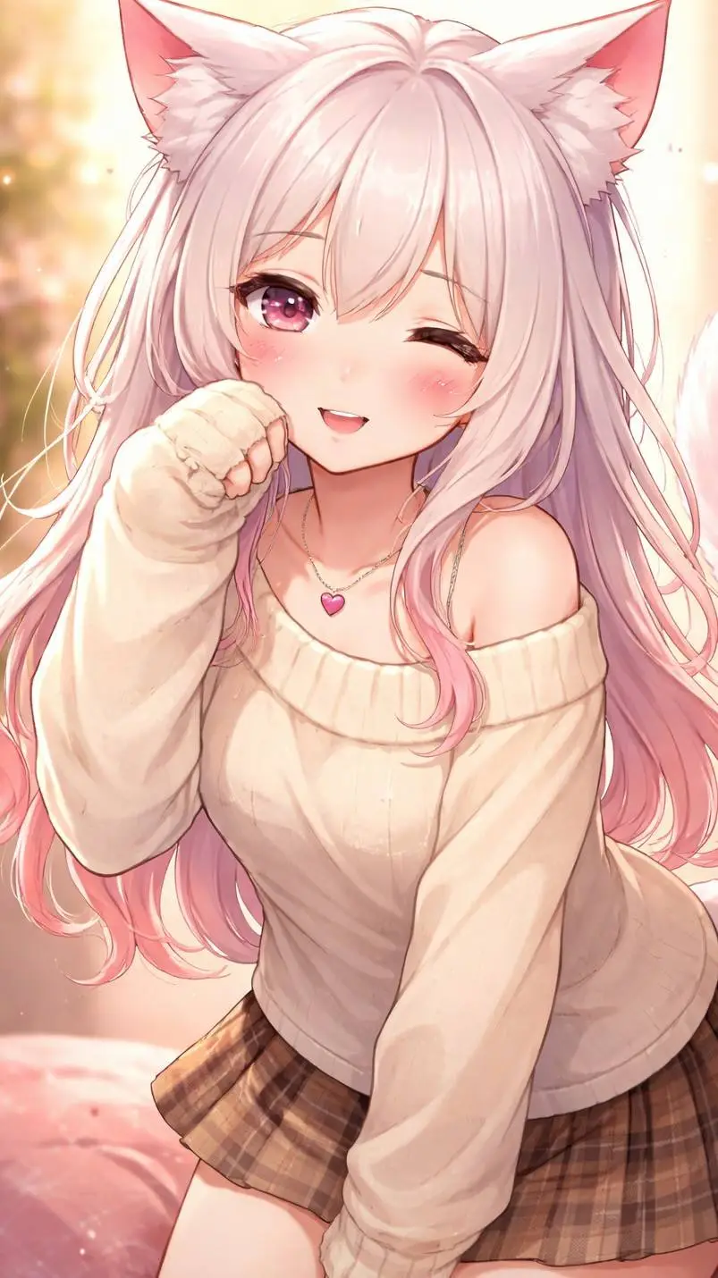 ai character: tú gatita background