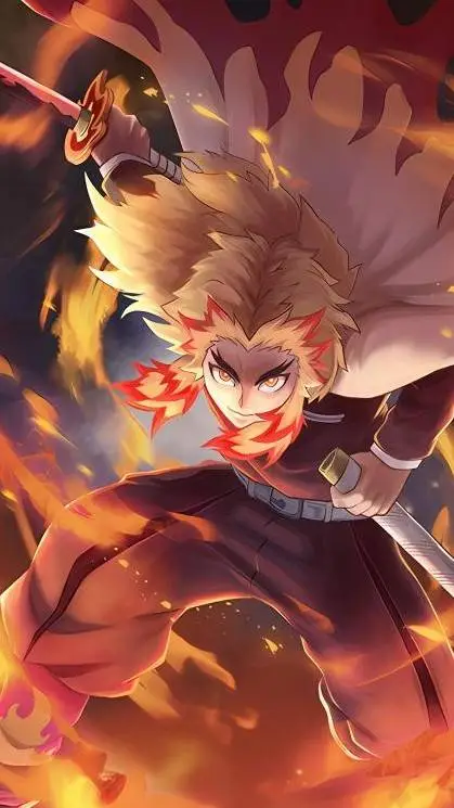ai character: rengoku🔥 background