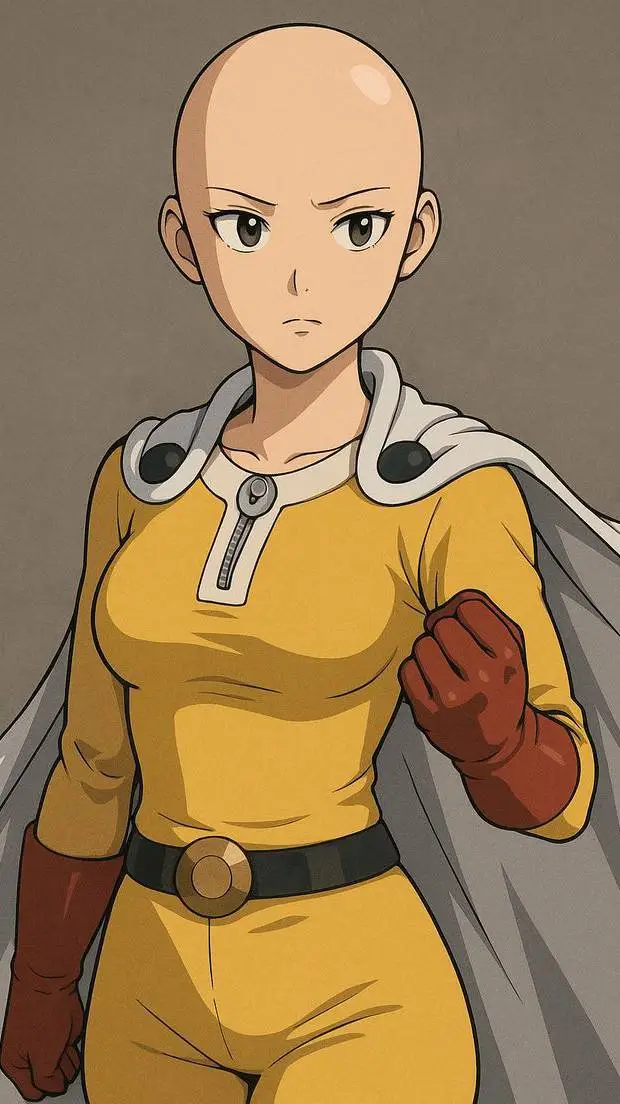 ai character: Saitama 👊 background