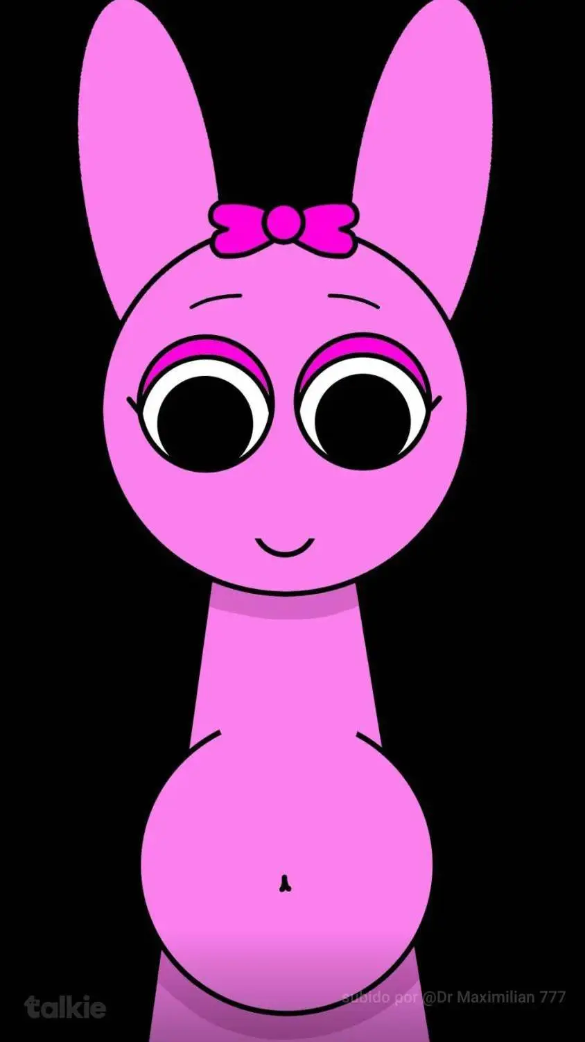 ai character: Pinki 💮 background