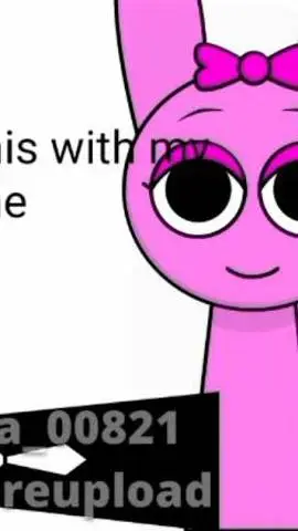 ai character: Pinki 💮 background