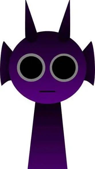 ai character: Durple 💜 background