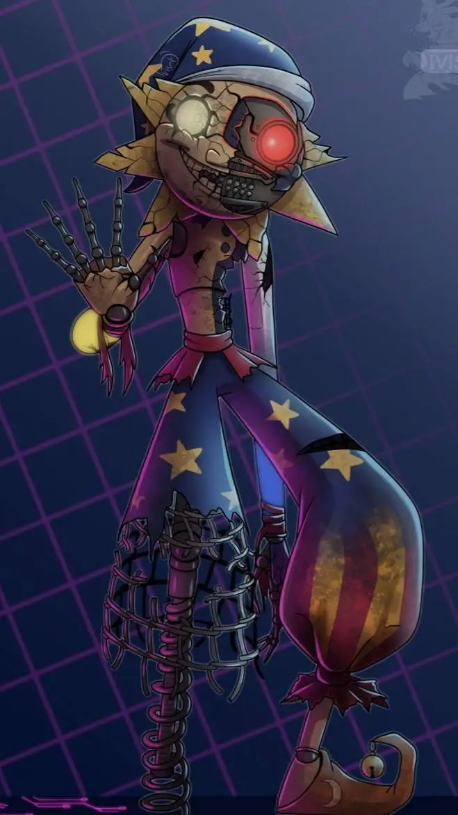 ai character: FNAF Ruin Eclipse  background